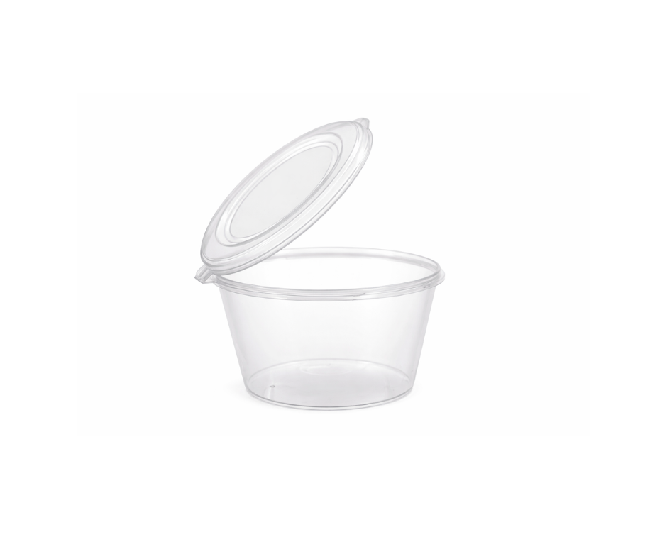 2oz Hinged Sauce/ Portion Pots with Lids