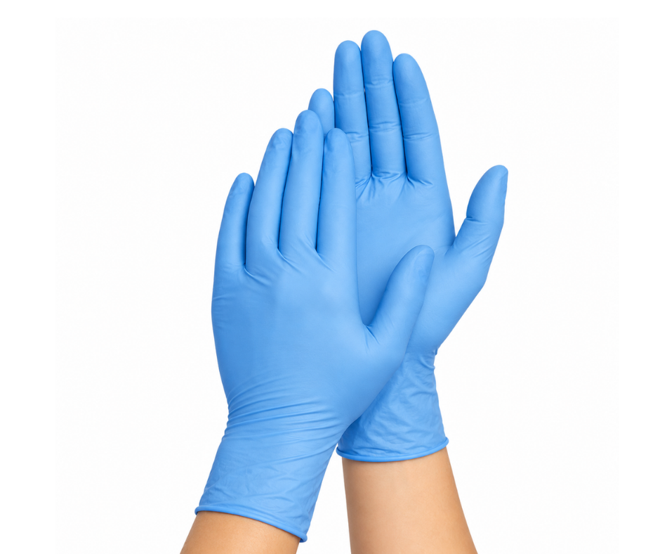 Disposable Blue powder free YePack