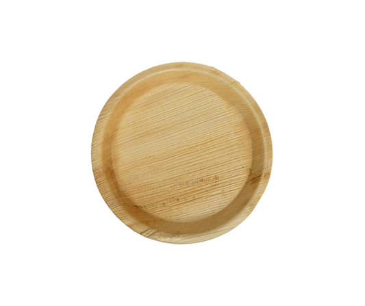 12″ (30 cm) Round Large Palm Leaf Plates – Compostable