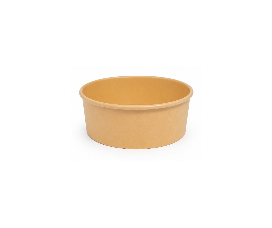 500ml kraft paper food bowl 18oz for takeaway food