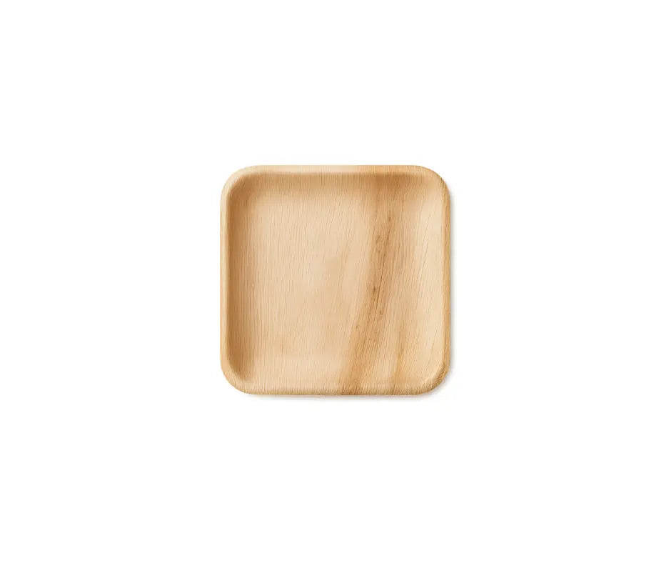 6″ Square Palm Leaf Plates