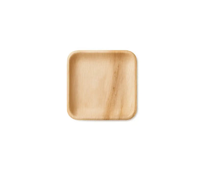 6″ Square Palm Leaf Plates
