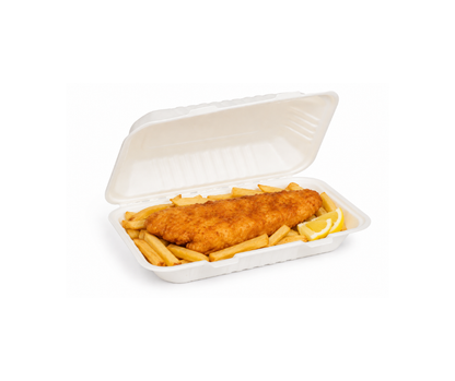 Extra Large Bagasse Fish & Chips Box YePack