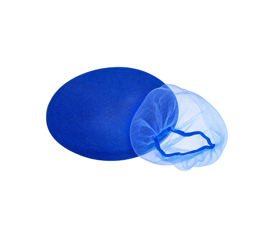 Blue Disposable Mob Caps – Hair Nets for Food Handling, Catering & Hygiene