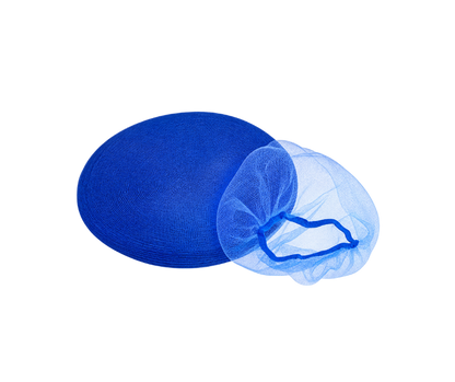 Blue Disposable Mob Caps – Hair Nets for Food Handling, Catering & Hygiene