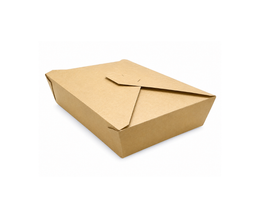 No 2 Kraft deli leakproof food box - 200pk YePack