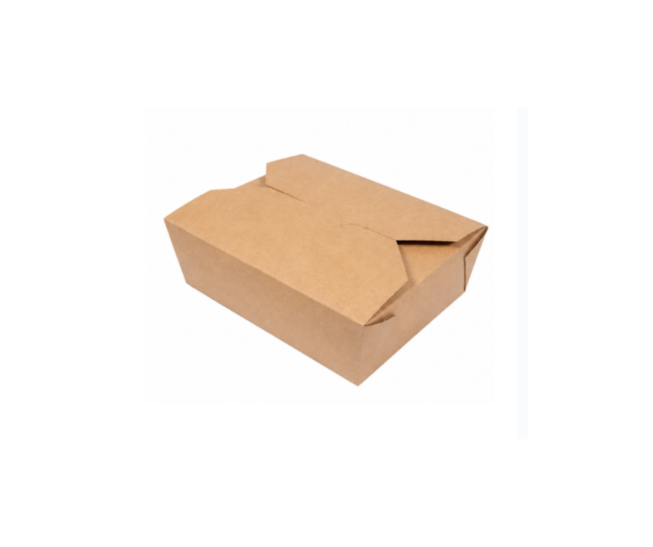 No5 Kraft deli leakproof food box - 300pk YePack