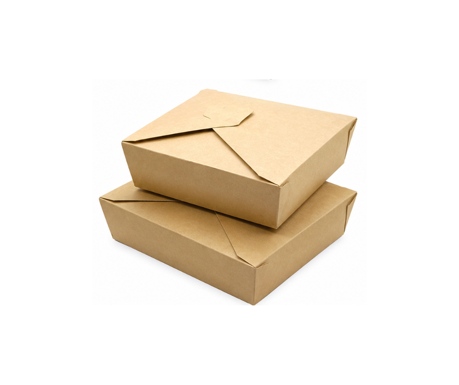 No 2 Kraft deli leakproof food box - 200pk YePack