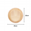 10_25_cm_Round_Palm_Leaf_Plates_2 (1) 10″ (25 cm) Compostable Palm Leaf Shallow Round Plates
