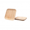 10″ (25 cm) Compostable Palm Leaf Square Plates