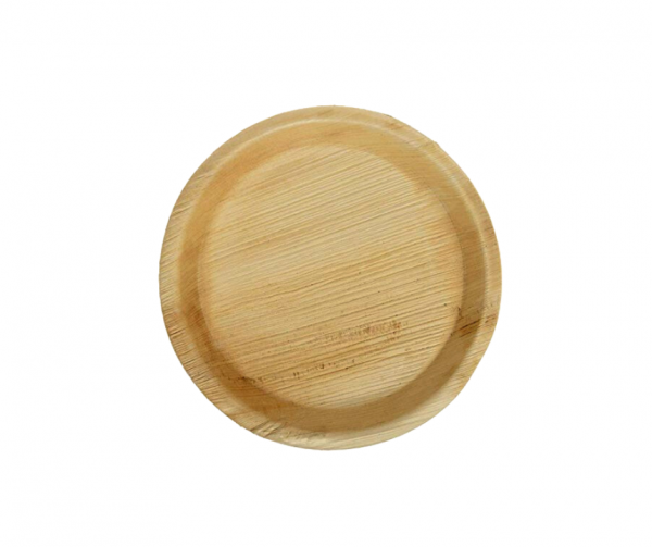 12″ (30 cm) Round Large Palm Leaf Plates – Compostable