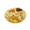 12″ (30 cm) 4 Compartment Palm Leaf Plates – Compostable