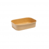 500mlRectangularKraftBowl (1) 500ml Rectangular Kraft Bowl