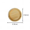 8 inch Round palm leaf plates