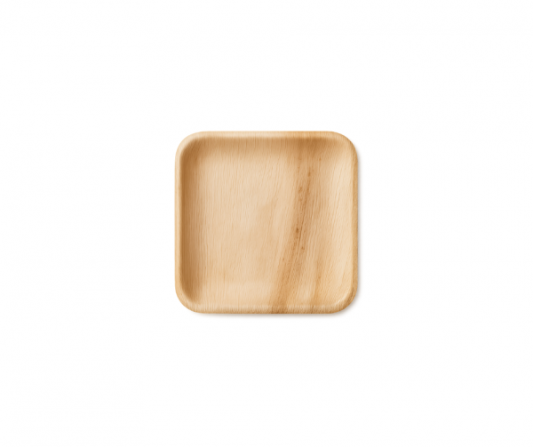6″ Square Palm Leaf Plates