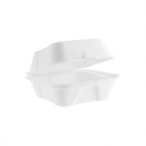 BURGER BOX 6 x 6 Bagasse Burger Box