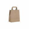 S.O.S Kraft Small Bags with Flat Handles