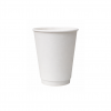 12oz White Double Wall Coffee Cups | Recyclable UK