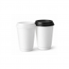 12oz White Double Wall Coffee Cups | Recyclable UK