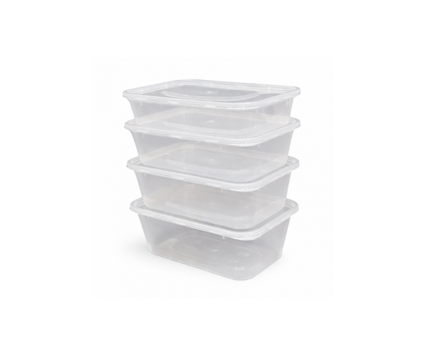 Microwavable Plastic Containers & Lids