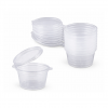 2oz Hinged Portion Pots with Lids (1) 2oz Hinged Portion Pots with Lids